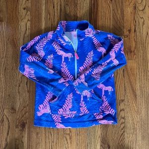 Girls vineyard vines half zip